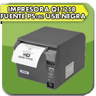 IMPRESORA QI1258 + FUENTE PS180 USB/NEGRA