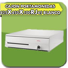 CAJON PORTAMONEDAS 425X450X100RJ45 BLANCO
